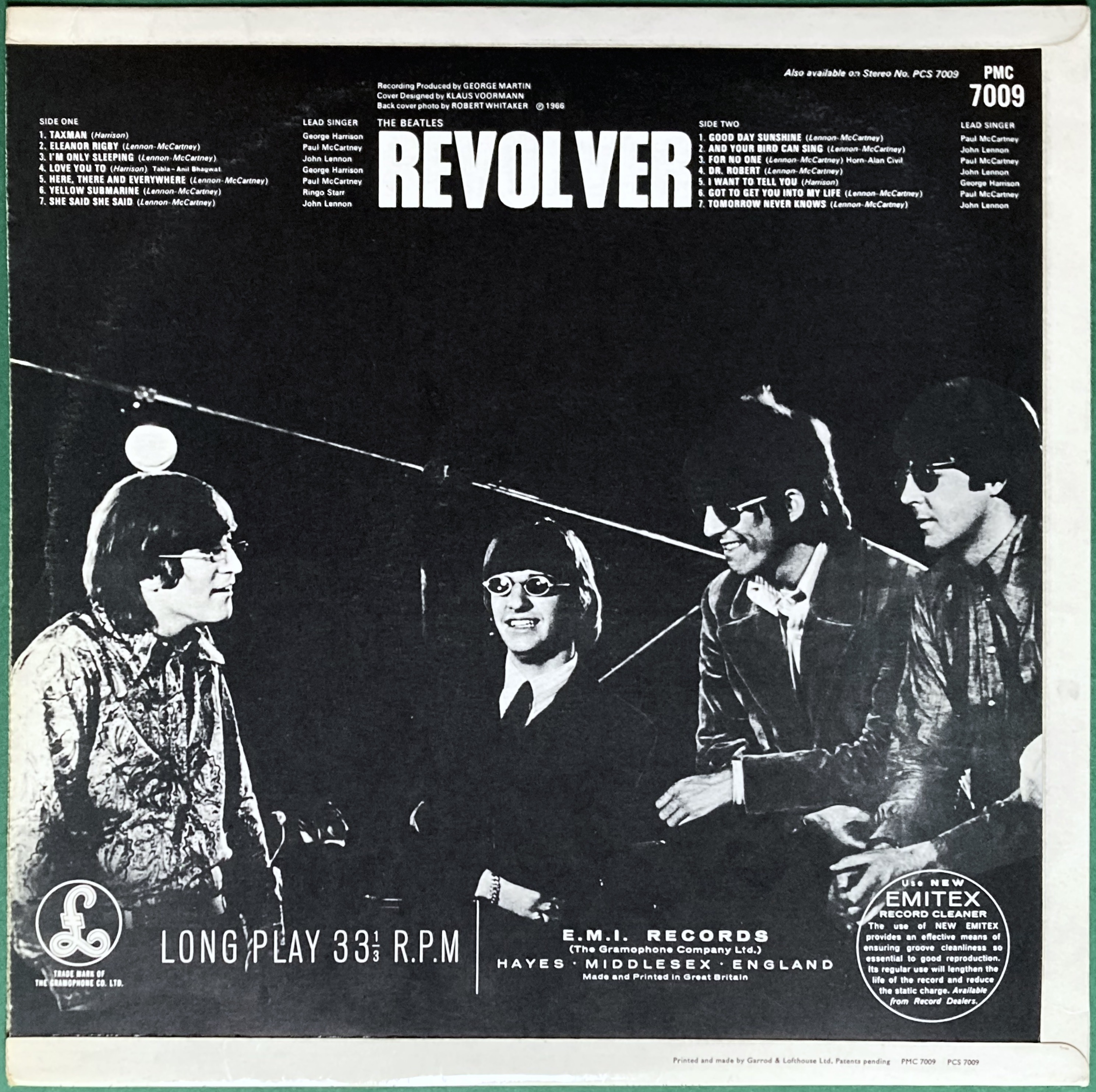 BEATLES - Revolver UK-orig Mono LP 1966 - 2