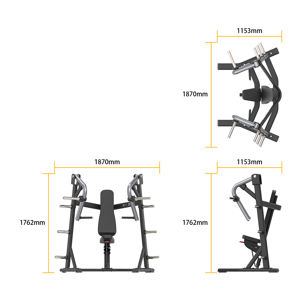 Thor Fitness Standard PL, Chest Press - bild 3