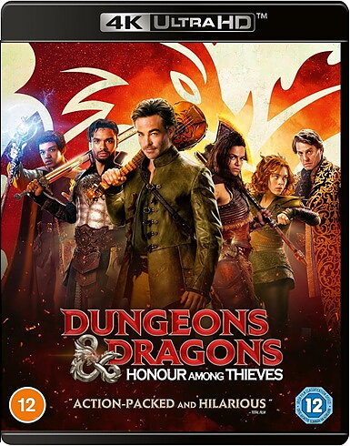 Dungeons & Dragons: Honour Among Thieves (BLU-RAY 4K ULTRA HD)