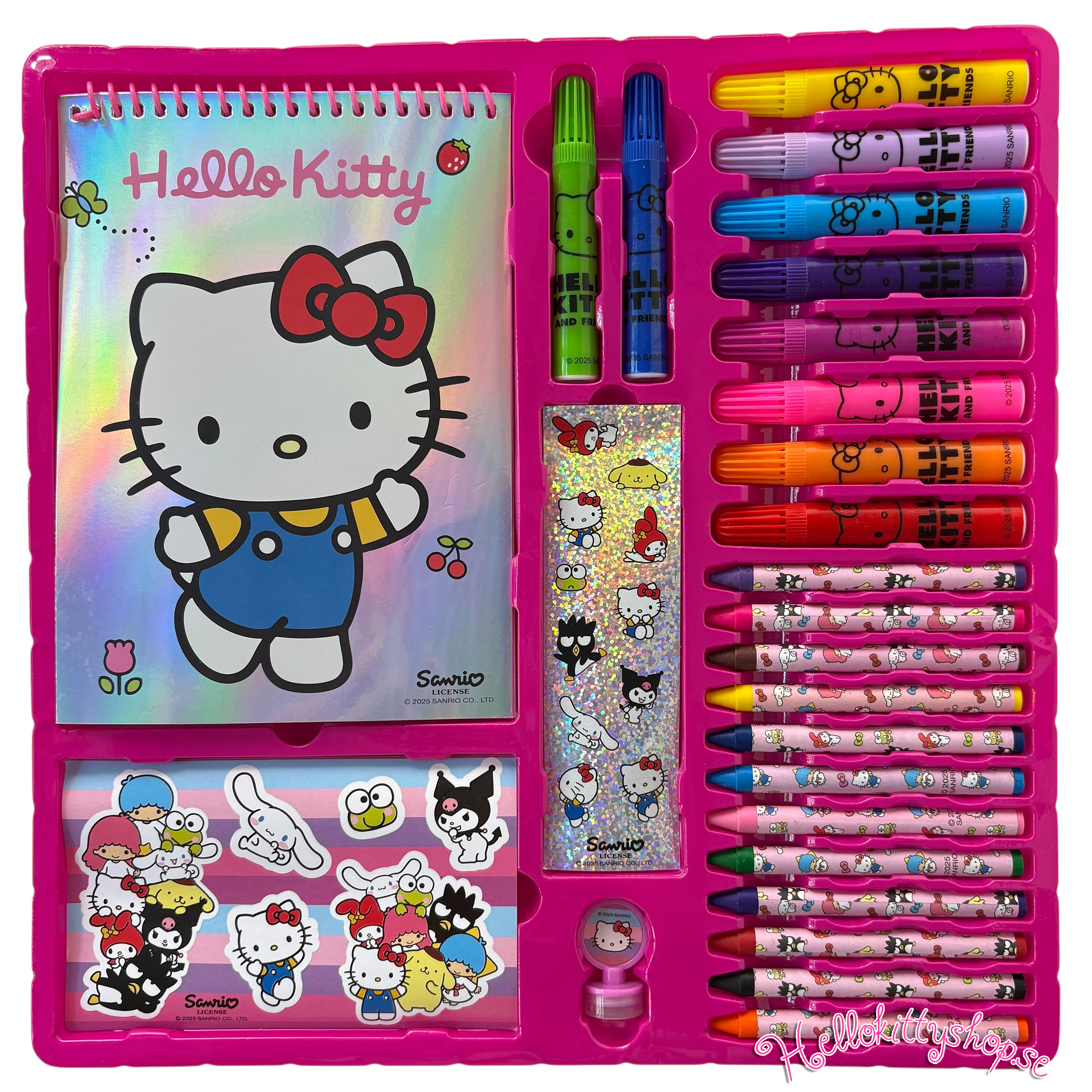 Hello Kitty and Friends - Pennor, Pyssel & Målarset - 26 st delar
