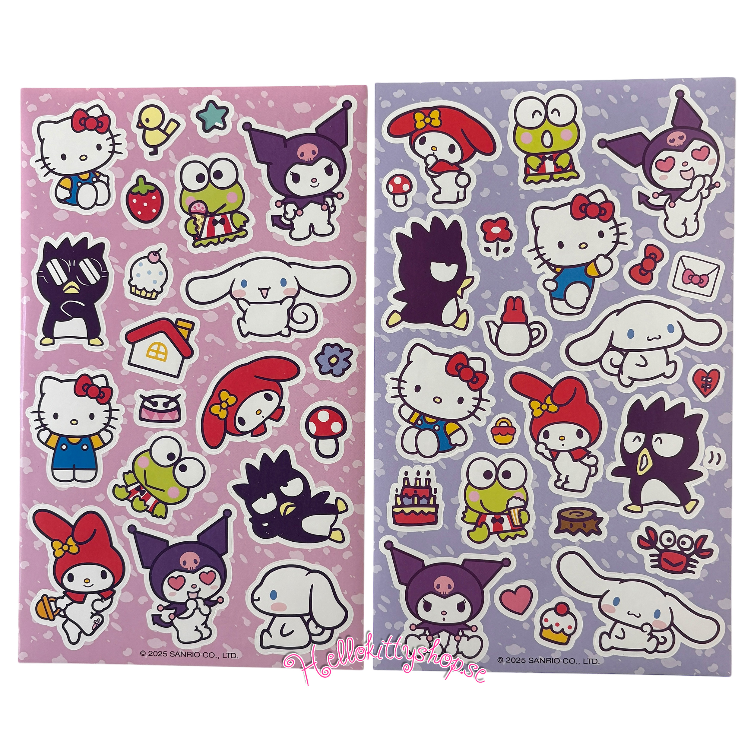 Hello Kitty and Friends Klistermärkesset 5 ark -  113 st - 4