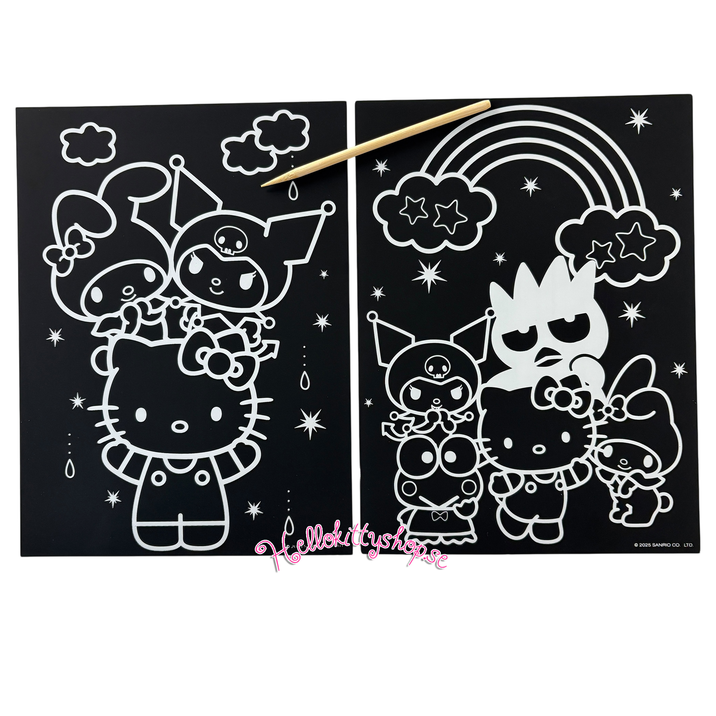Hello Kitty and Friends Scratch Art Set - 3