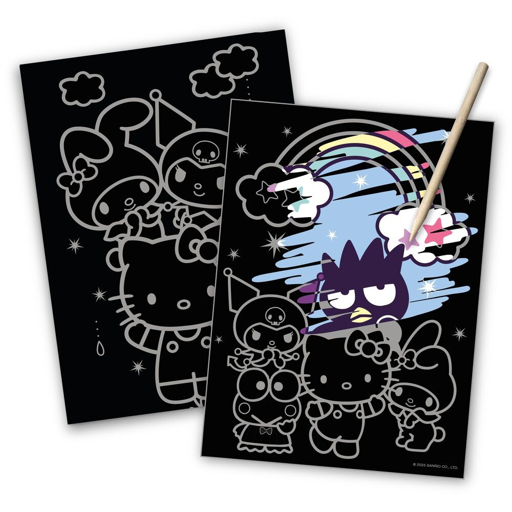 Hello Kitty and Friends Scratch Art Set - 2