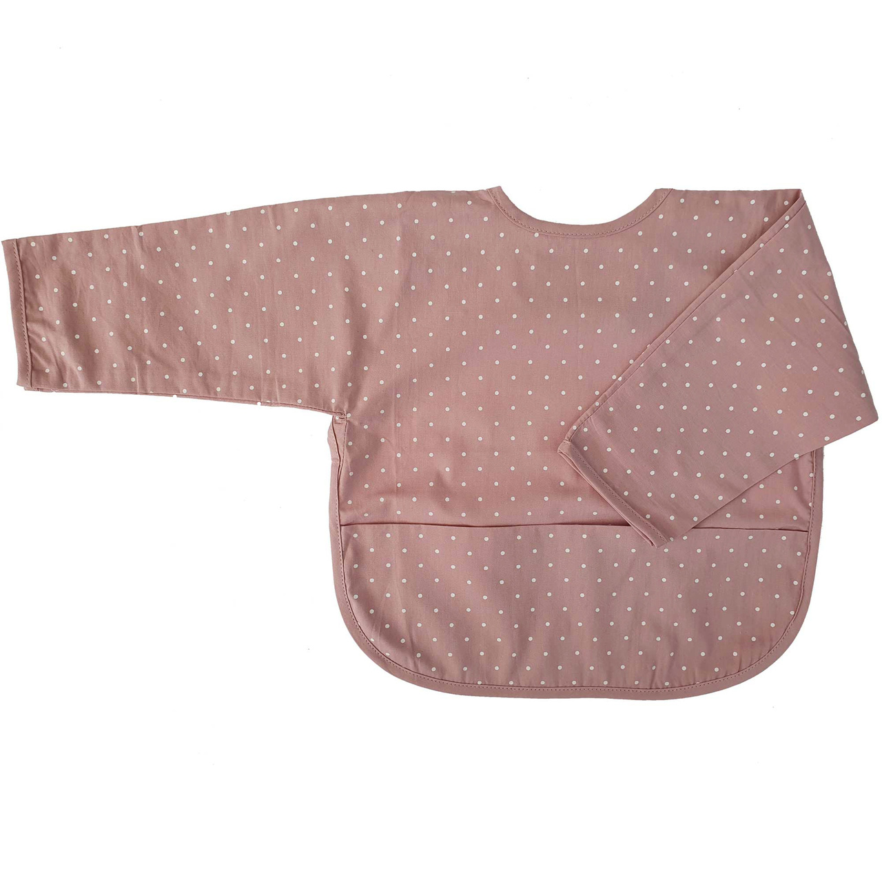 Haklapp med ärm, Pale Mauve Dotty