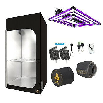 SJ Darkstreet 90 - Lumatek ATS Pro LED 200W expert paket med temperaturstyrd EC-fläkt