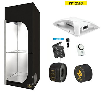 SJ Darkstreet 60 - LED 125W PPE 3.01 expert paket med temperaturstyrd EC-fläkt