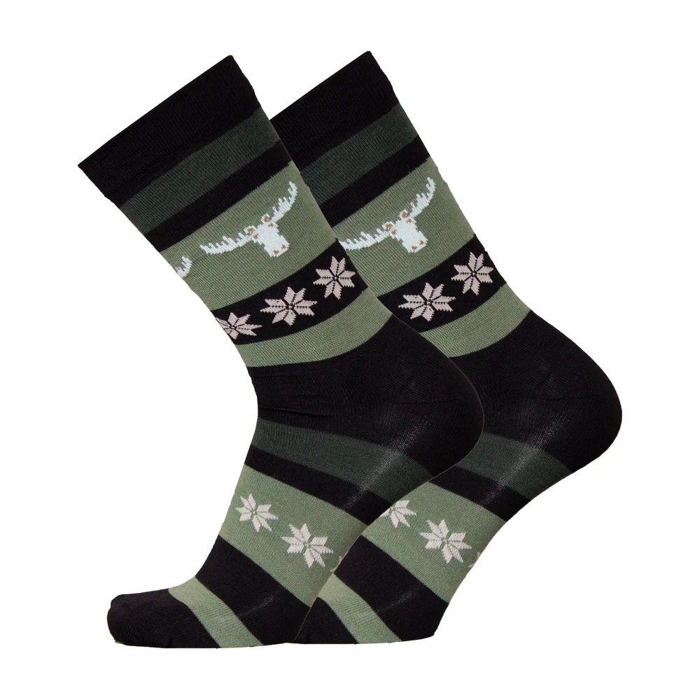 Nativa Merino Socken Elch