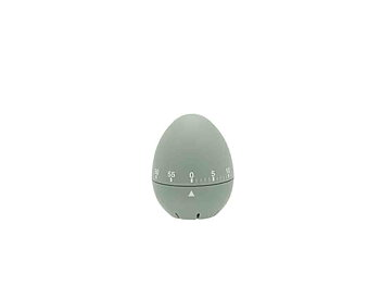 Funktion Äggklocka plast, höjd 7 cm, grön