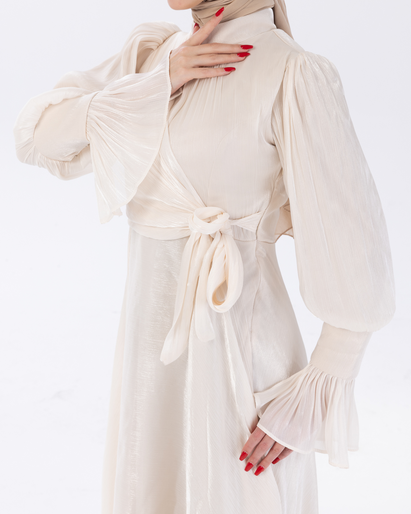 Party dress - Off-White - 5