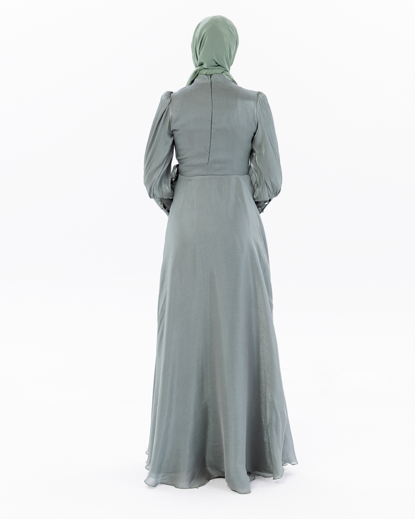 Party dress - Pistachio green - 7