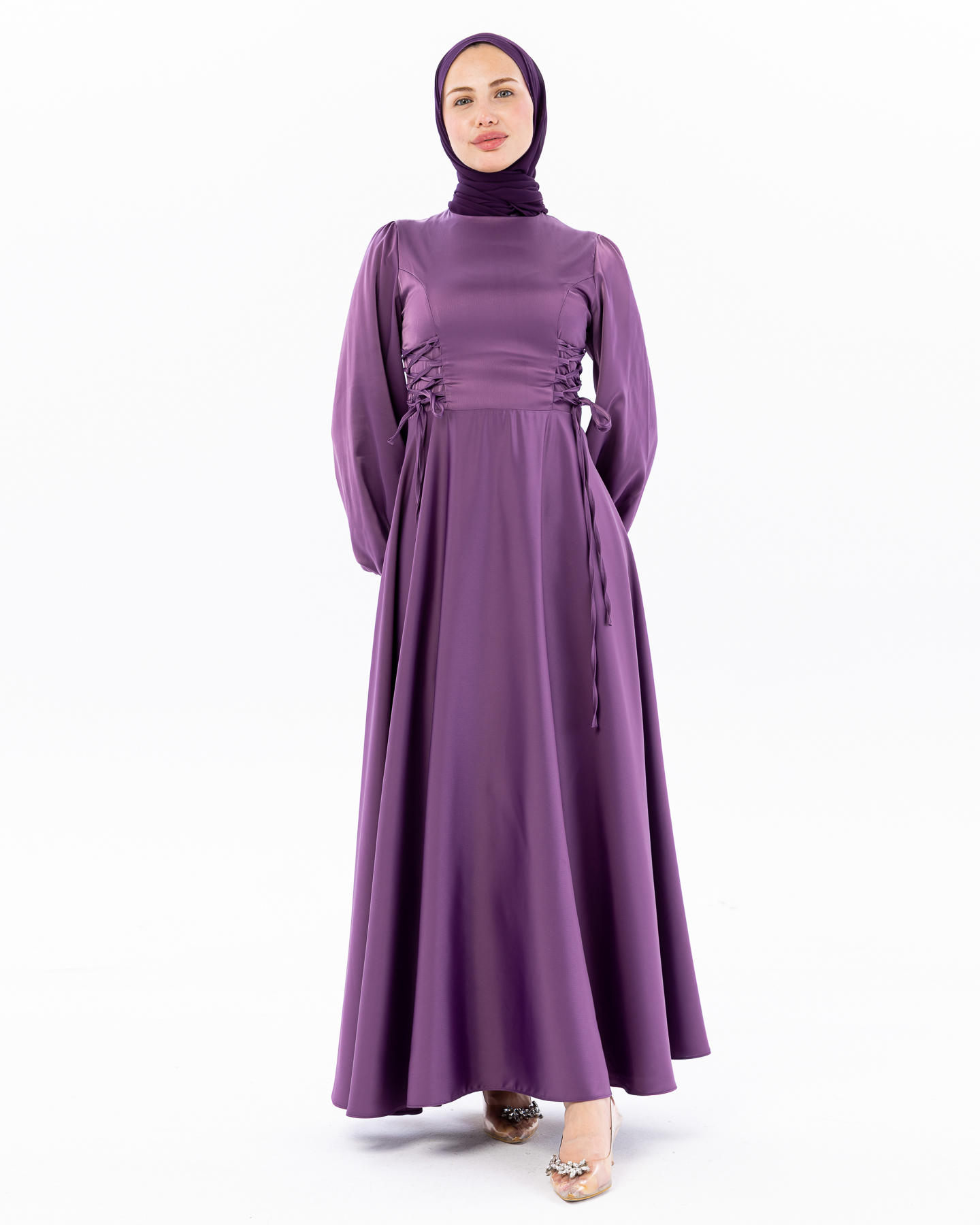 Party dress - Purple - 2