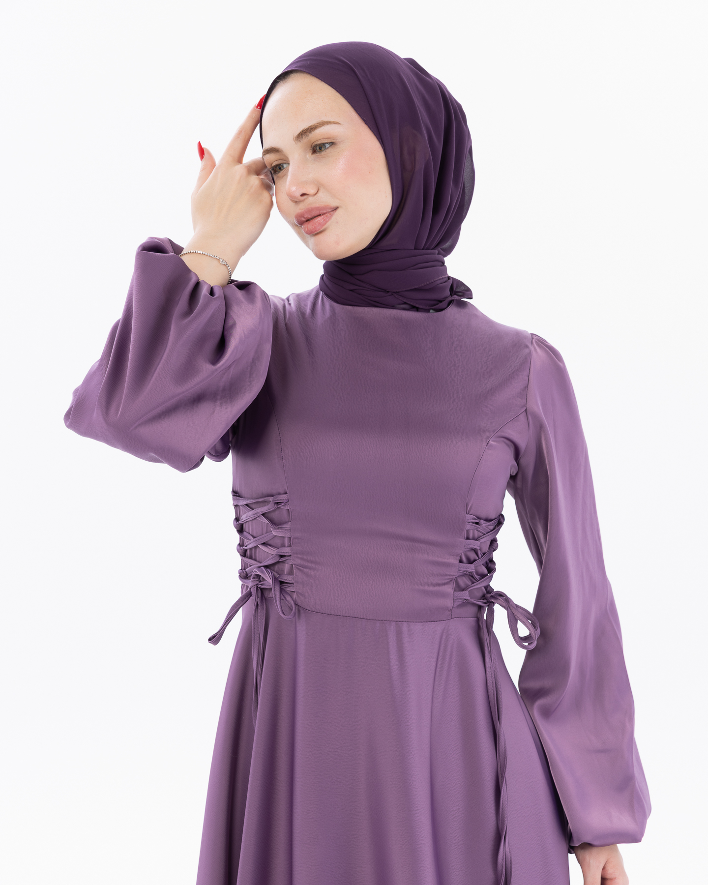 Party dress - Purple - 4