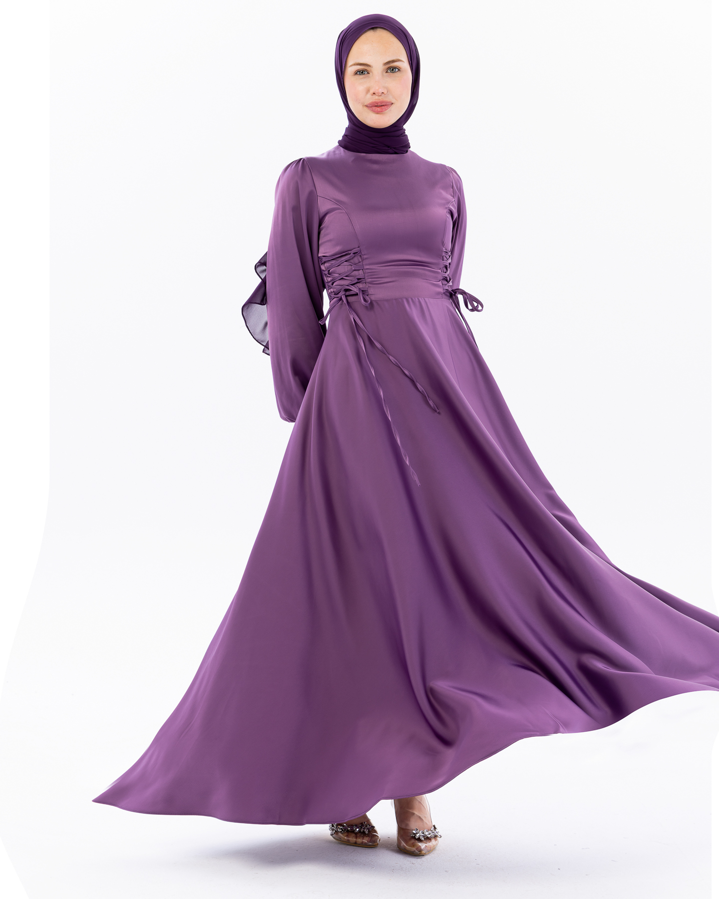 Party dress - Purple - 3