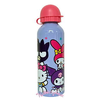 Hello Kitty and Friends Vattenflaska i Aluminium 500 ml - Lila