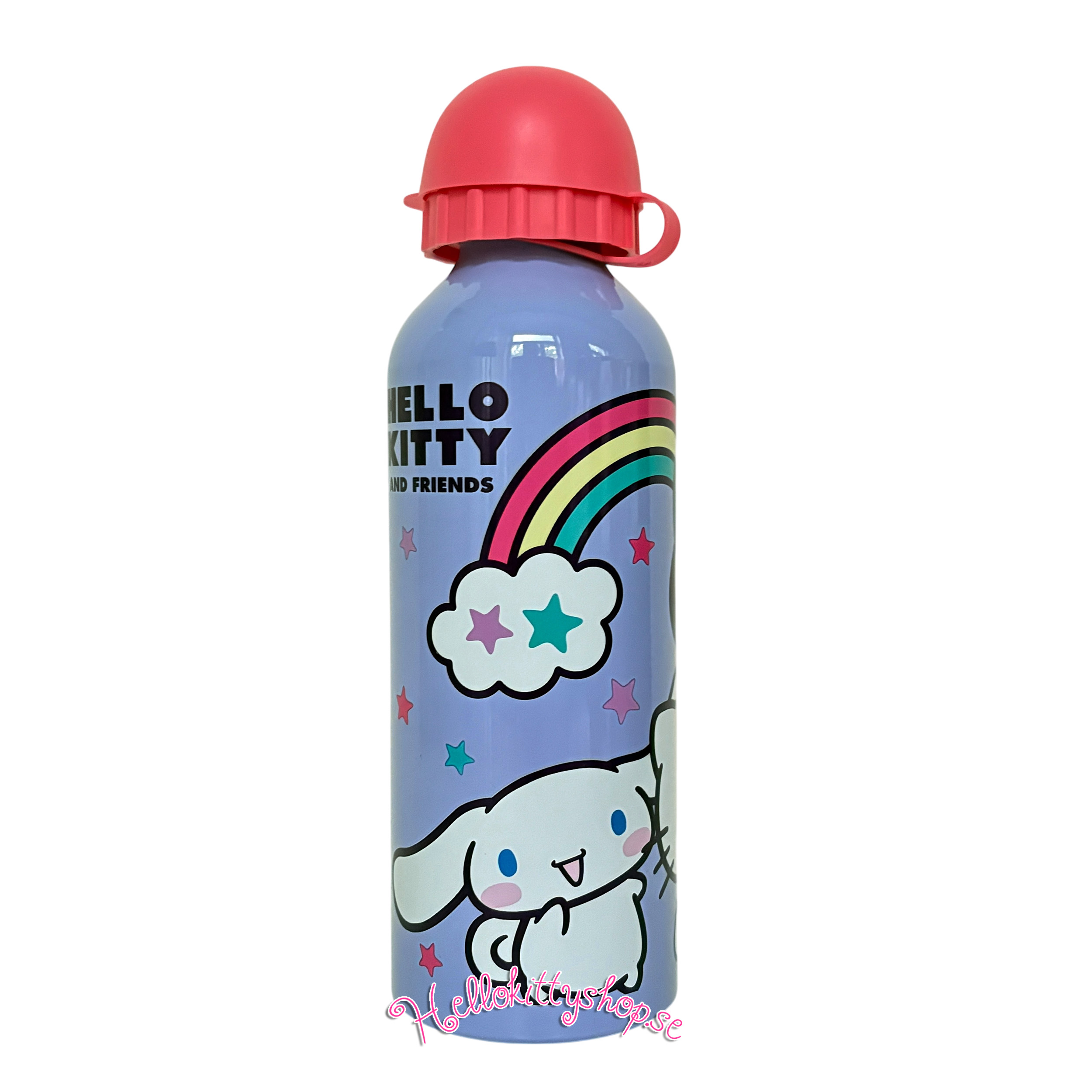 Hello Kitty and Friends Vattenflaska i Aluminium 500 ml - Lila - 3