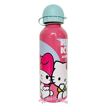Hello Kitty and Friends Vattenflaska i Aluminium 500 ml - Rosa