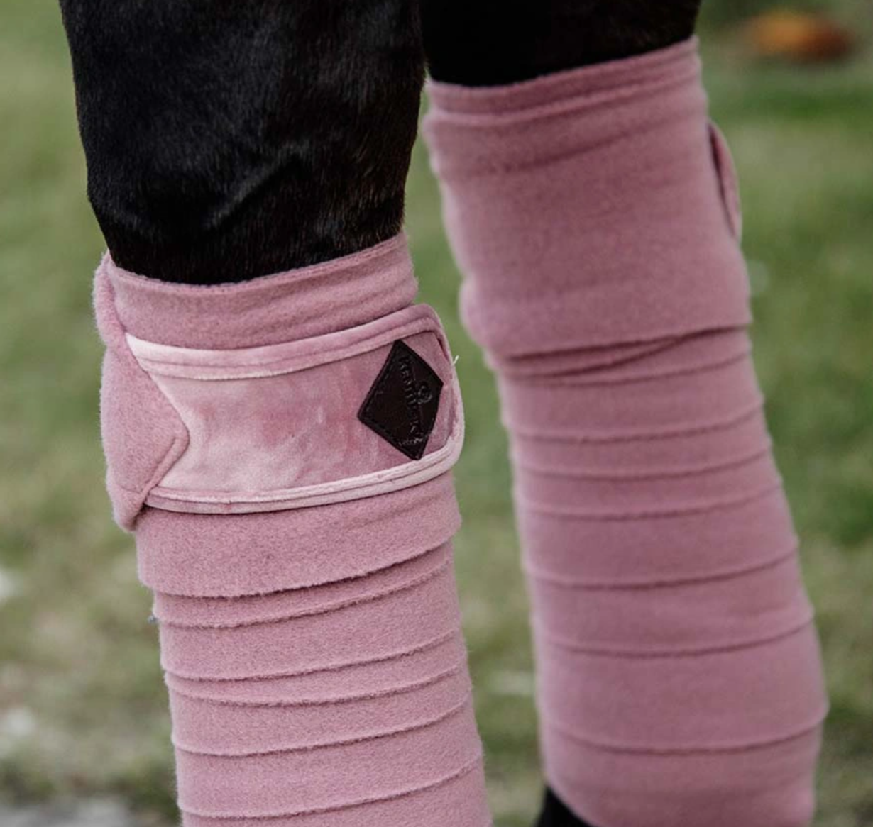 KENTUCKY Polar Fleece bandage basic velvet Rosa - 2