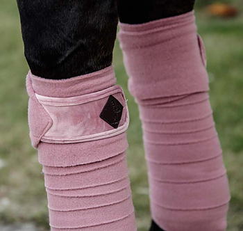 KENTUCKY Polar Fleece bandage basic velvet Rosa