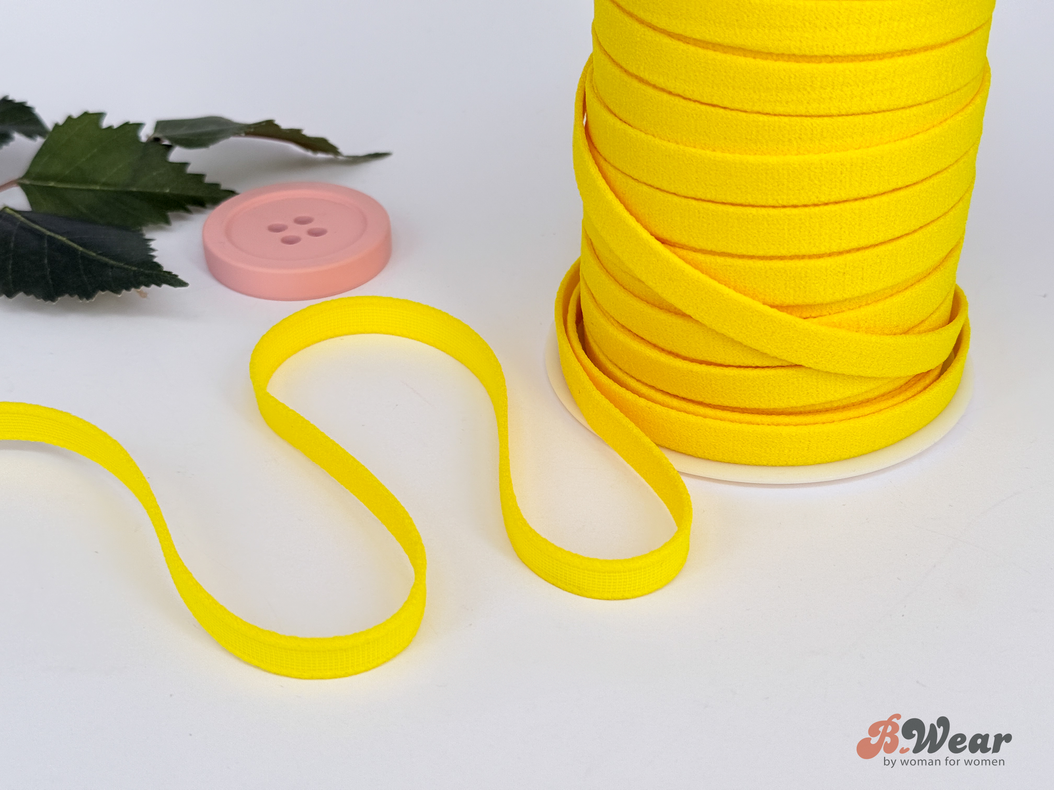 Kanalband 10 mm - Solskensgul