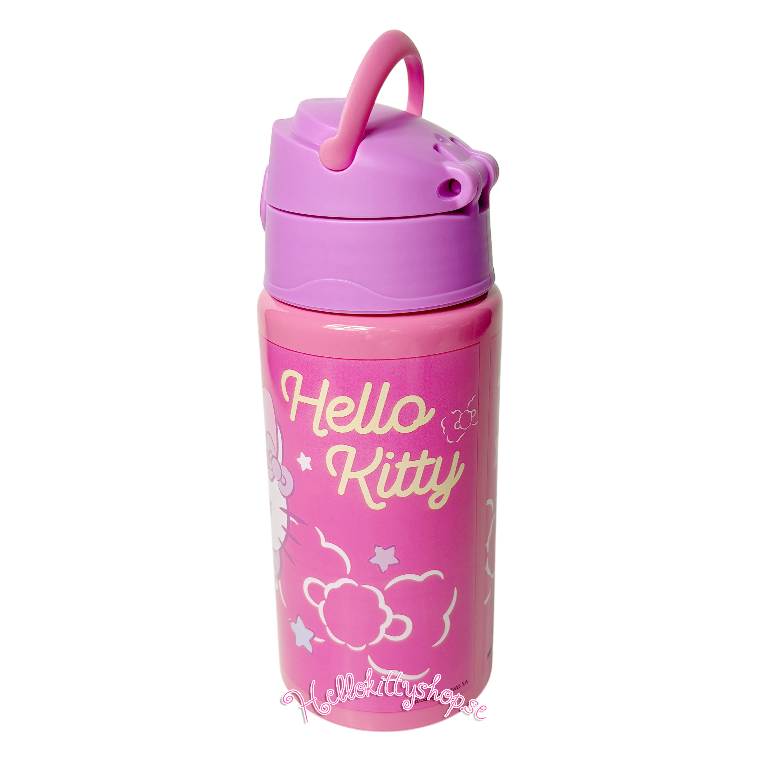 Hello Kitty Vattenflaska i Aluminium 500 ml - Unicorn - 3