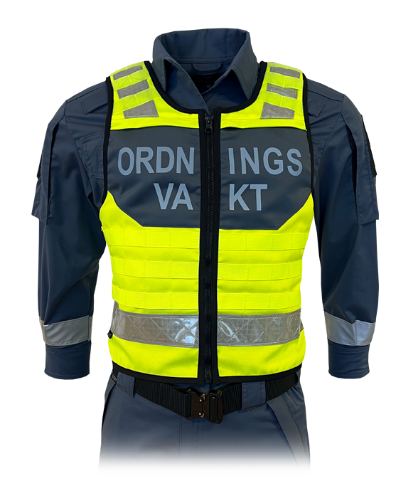 APEX730  Ordningsvakt  MOLLE-väst (ULLHAREN)