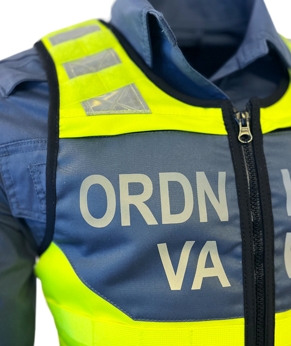 APEX730  Ordningsvakt  MOLLE-väst (ULLHAREN) - 2
