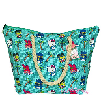 Hello Kitty and Friends Strandväska 52 cm - Turquoise Palms Soleil 