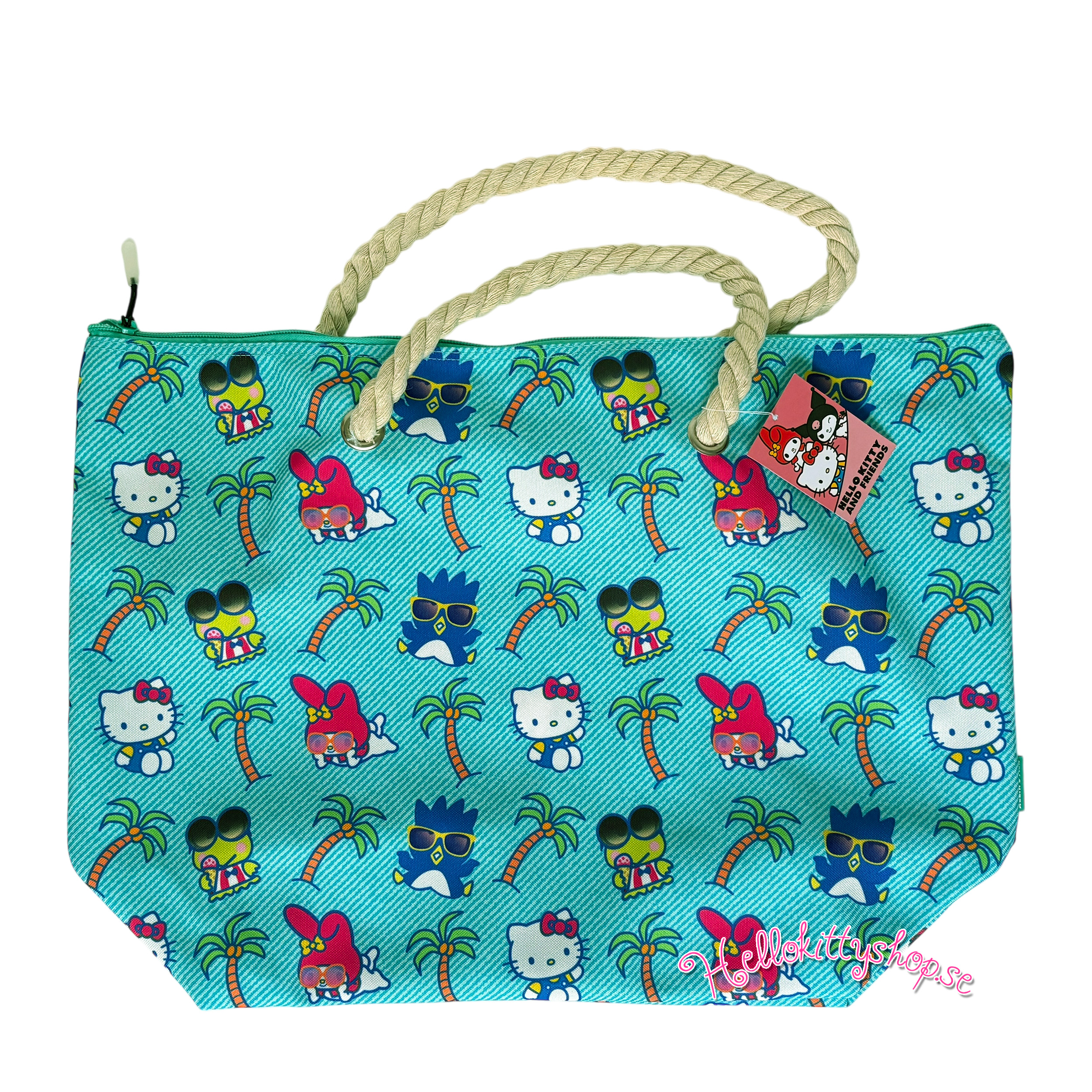 Hello Kitty and Friends Strandväska 52 cm - Turquoise Palms Soleil  - 3