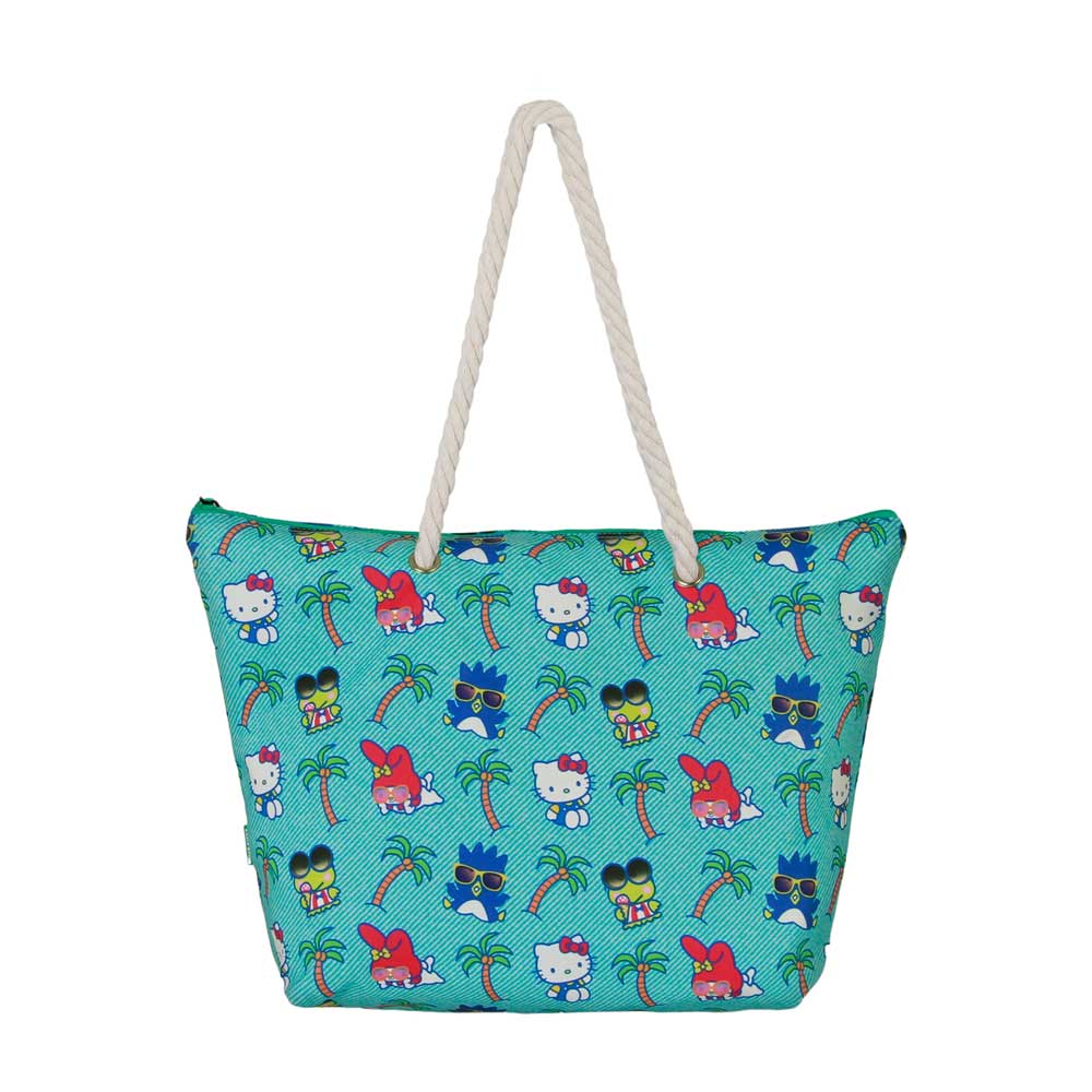 Hello Kitty and Friends Strandväska 52 cm - Turquoise Palms Soleil  - 7