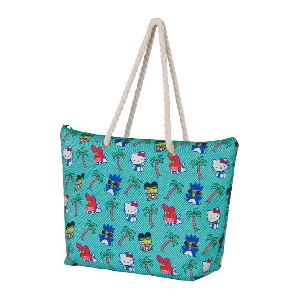 Hello Kitty and Friends Strandväska 52 cm - Turquoise Palms Soleil  - 8