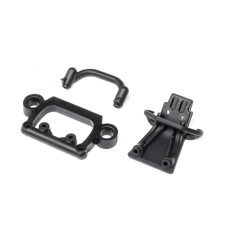 LOSI Front Bumper and Skidplate: RZR Rey