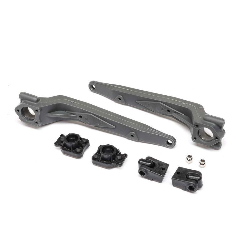 LOSI Trailing Arm and Mount Left/Right, Hub: RZR Rey