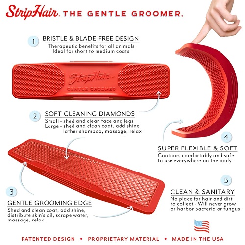 STRIPHAIR GENTLE GROOMER-FOR PETS - 3