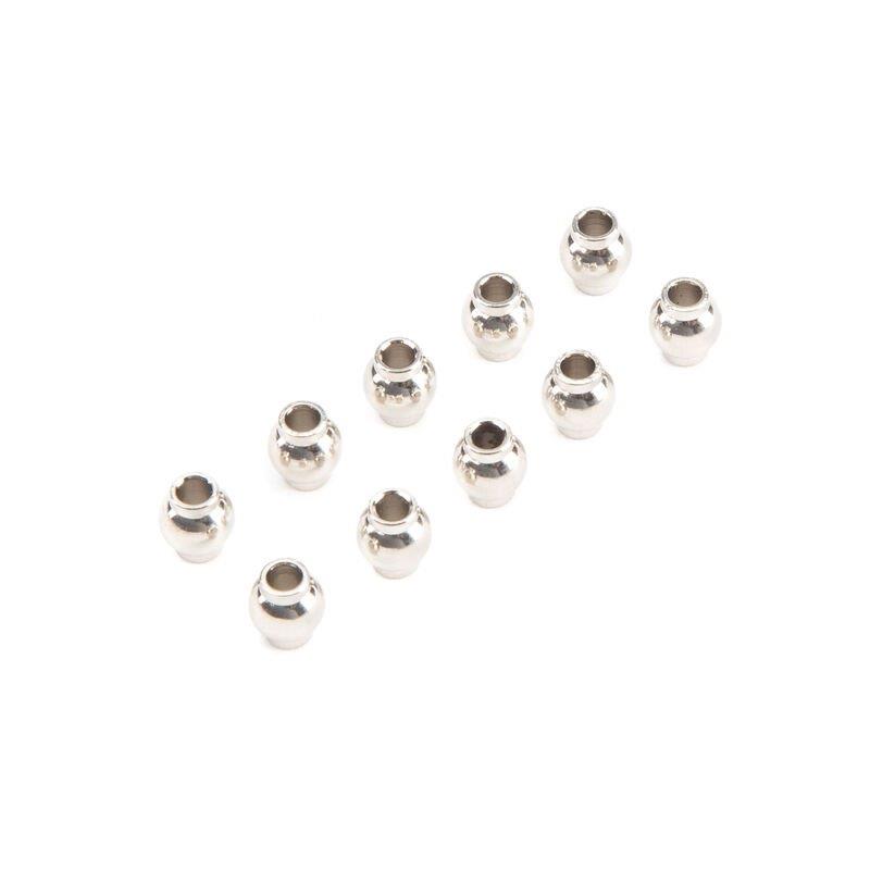 LOSI 7mm Steel Pivot Ball Double Boss (10): Baja Rey
