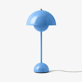 Flowerpot VP3 Bordslampa - Swim blue