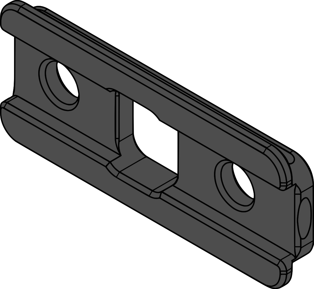 A-0237 EOTECH®/Steiner®/Trijicon®/Vortex® RDM plate