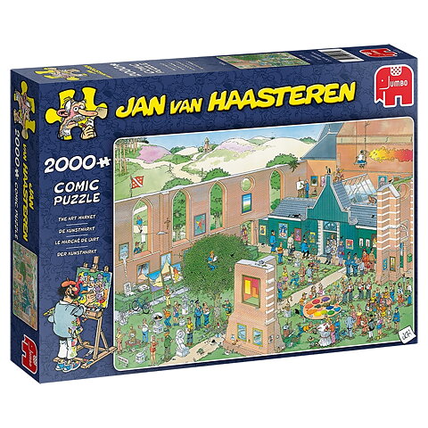 Jan Van Haasteren: The Art Market 2000 bitar