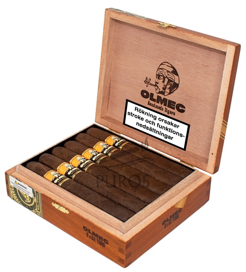 Foundation Olmec Claro Toro Cigarrlåda 12-pack