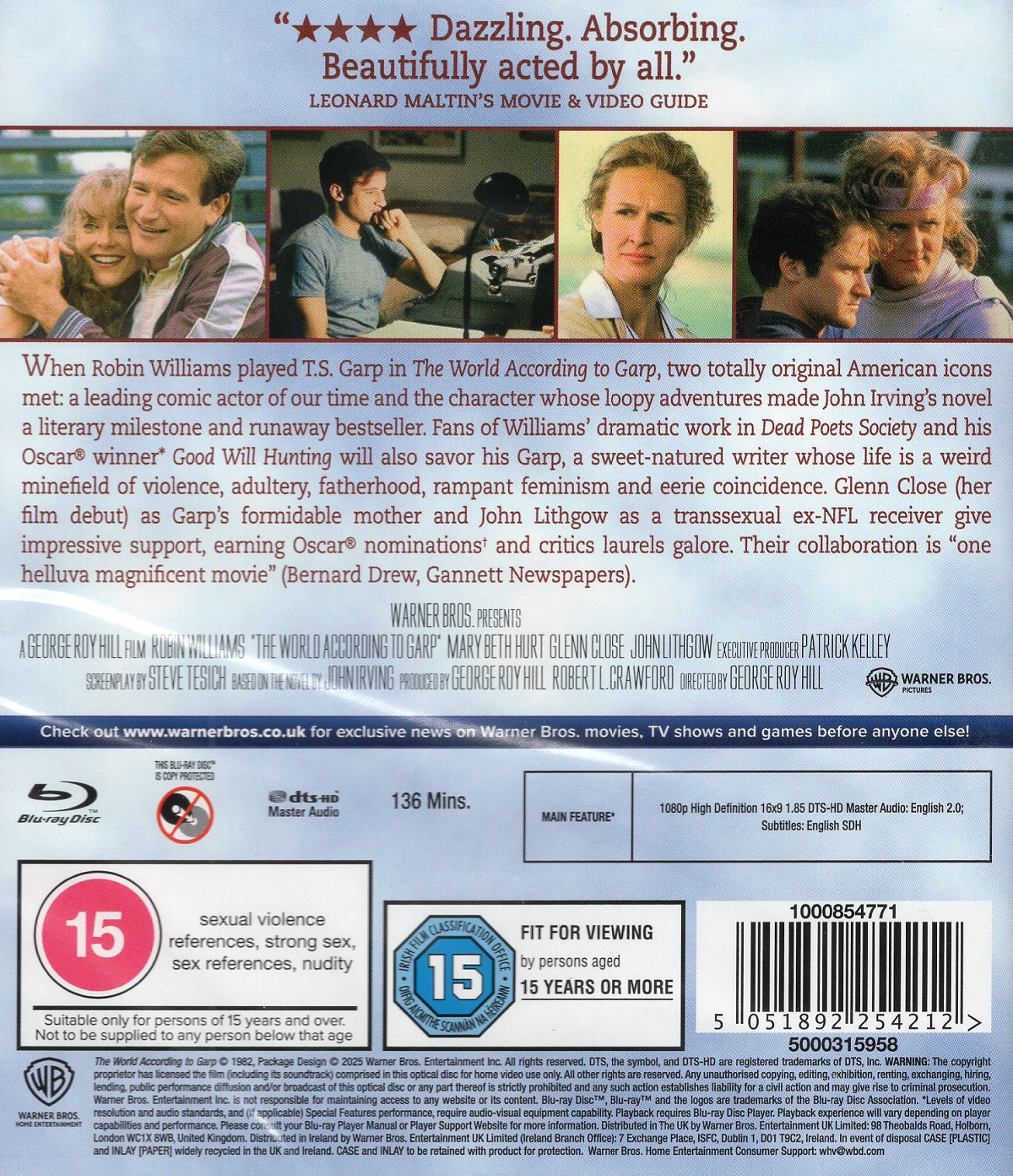 World According To Garp (ej svensk text) (Blu-ray) - 2