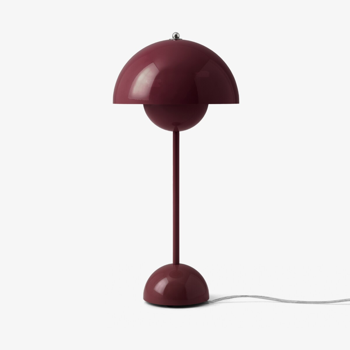 Flowerpot VP3 Bordslampa - Dark plum - 2