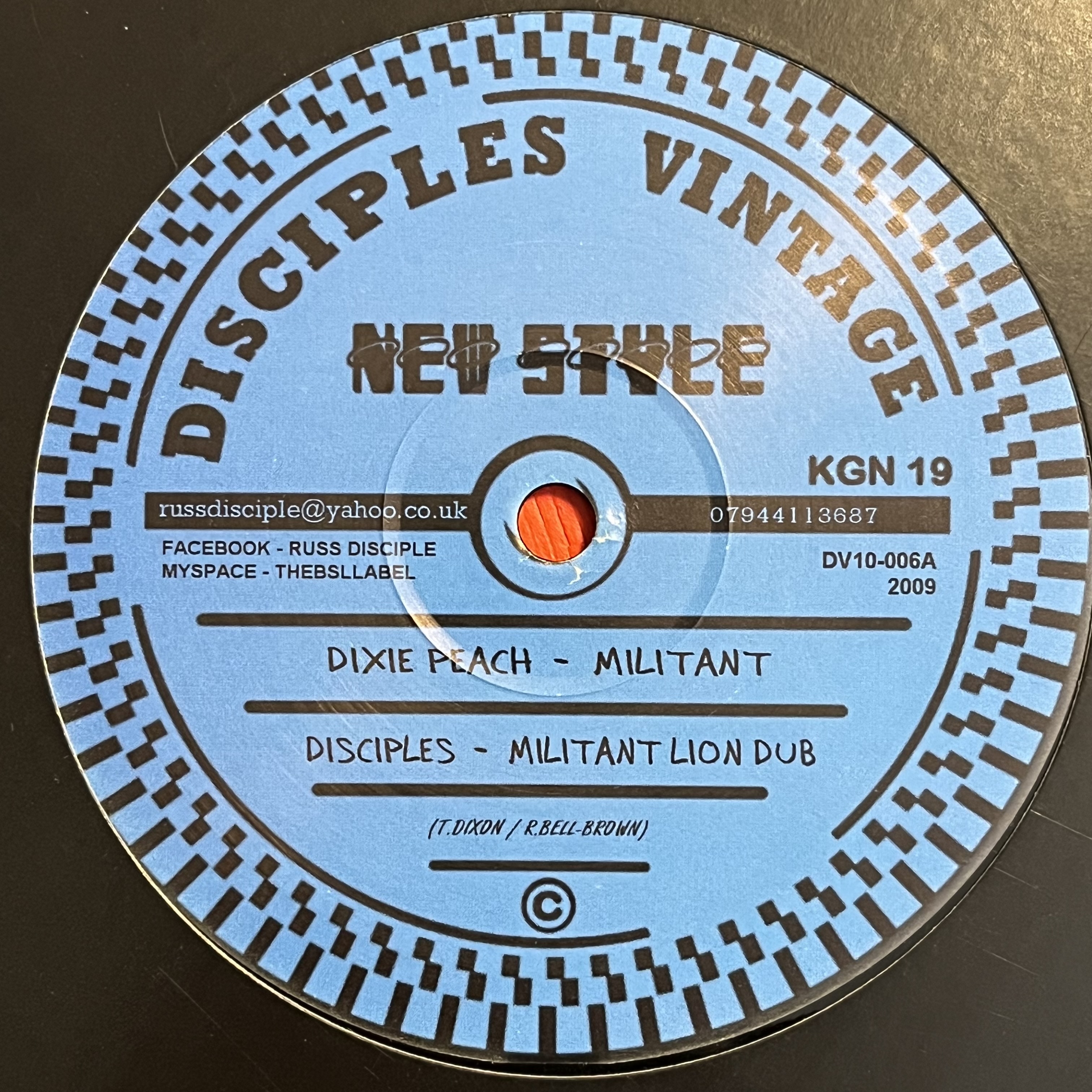 Dixie Peach/Disciples – Militant/Roaring Lion Dub