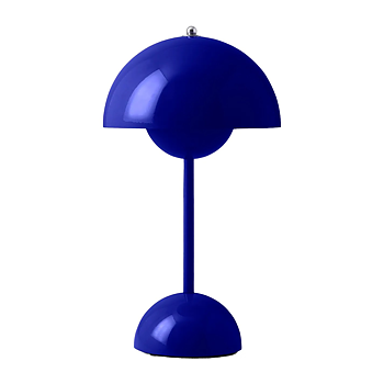  Flowerpot Portabel Bordslampa VP9 - Cobalt Blue