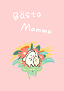 Livia's Planet Postcard - Best Mom