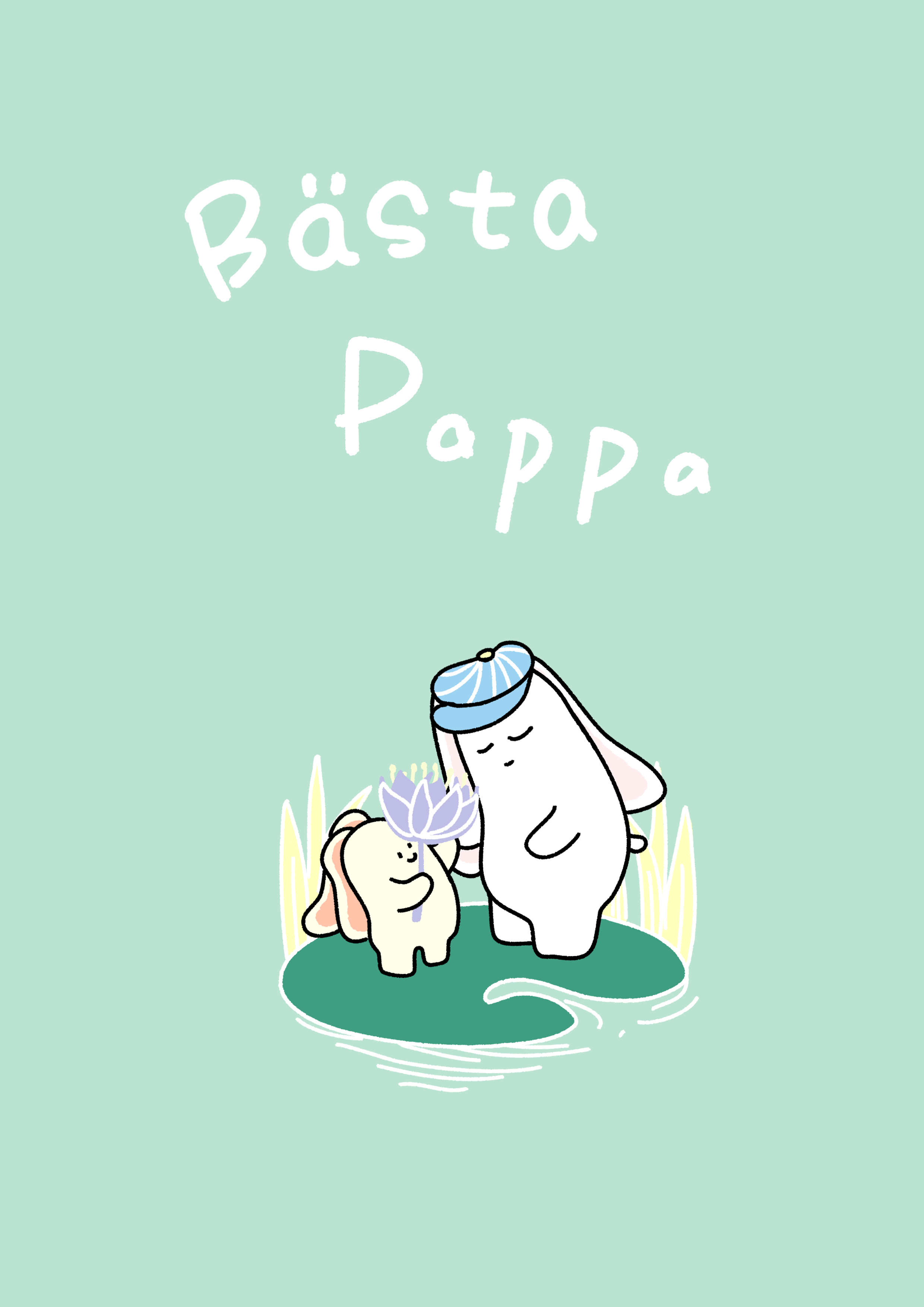Livia's Planet Postcard - Best Dad