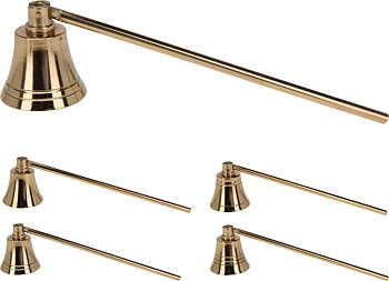Ljussläckare 23cm guld