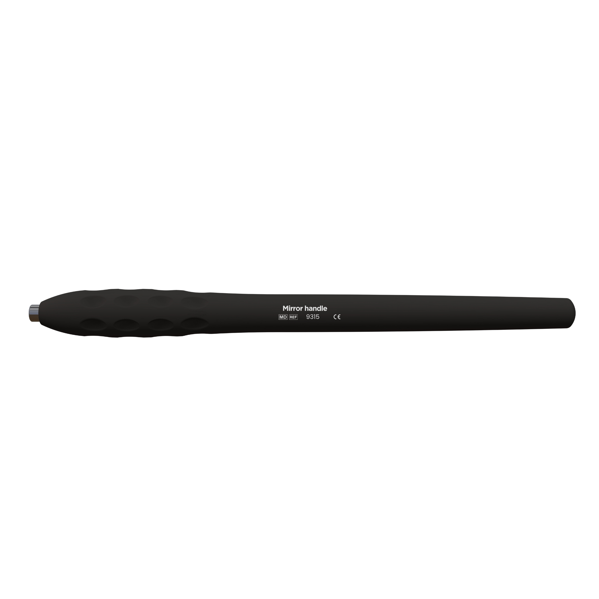 ErgoLite Mirror handle, Pure Black