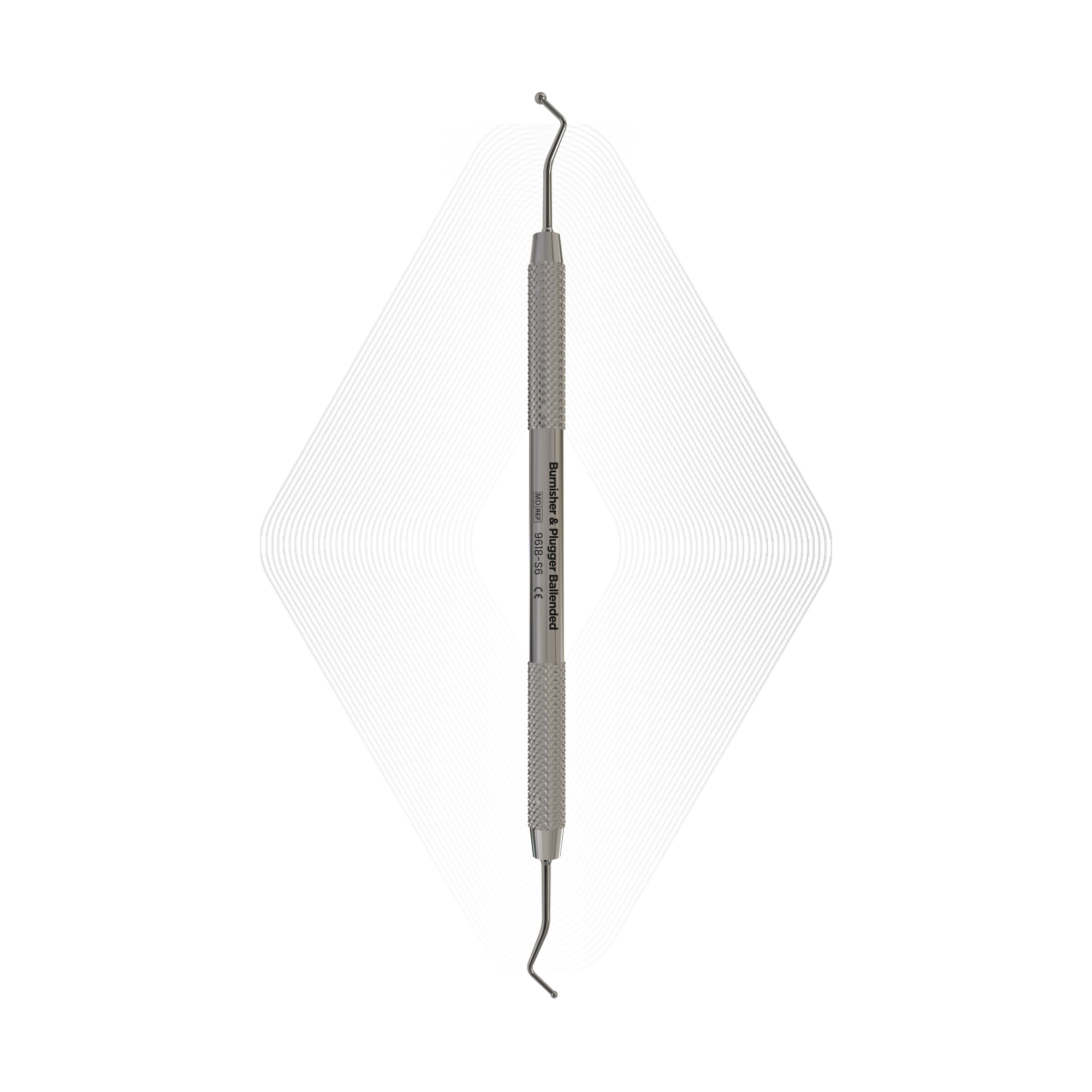 Burnisher & Plugger Ball end, 1.5-2.5mm