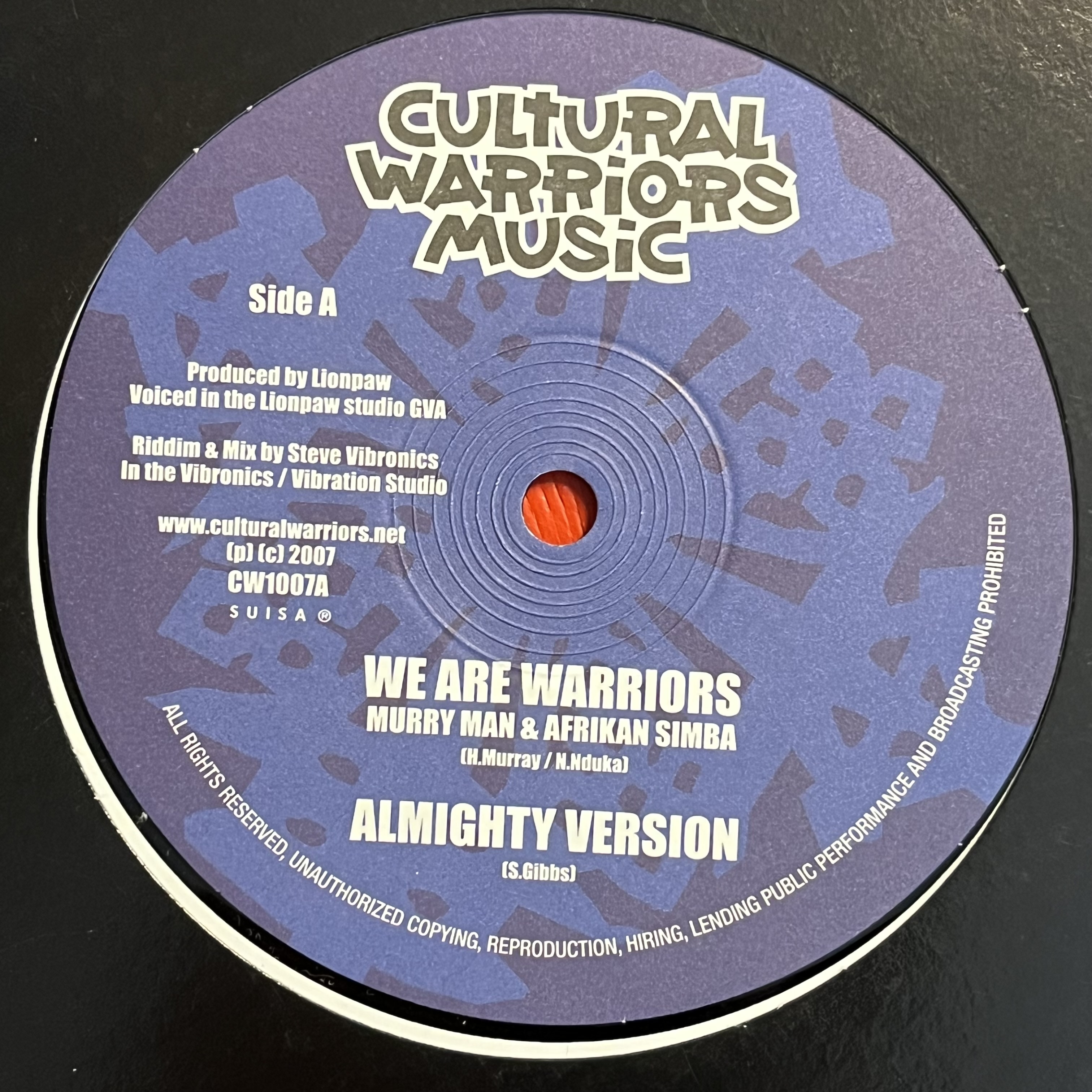 Murry Man & Afrikan Simba - We Are Warriors