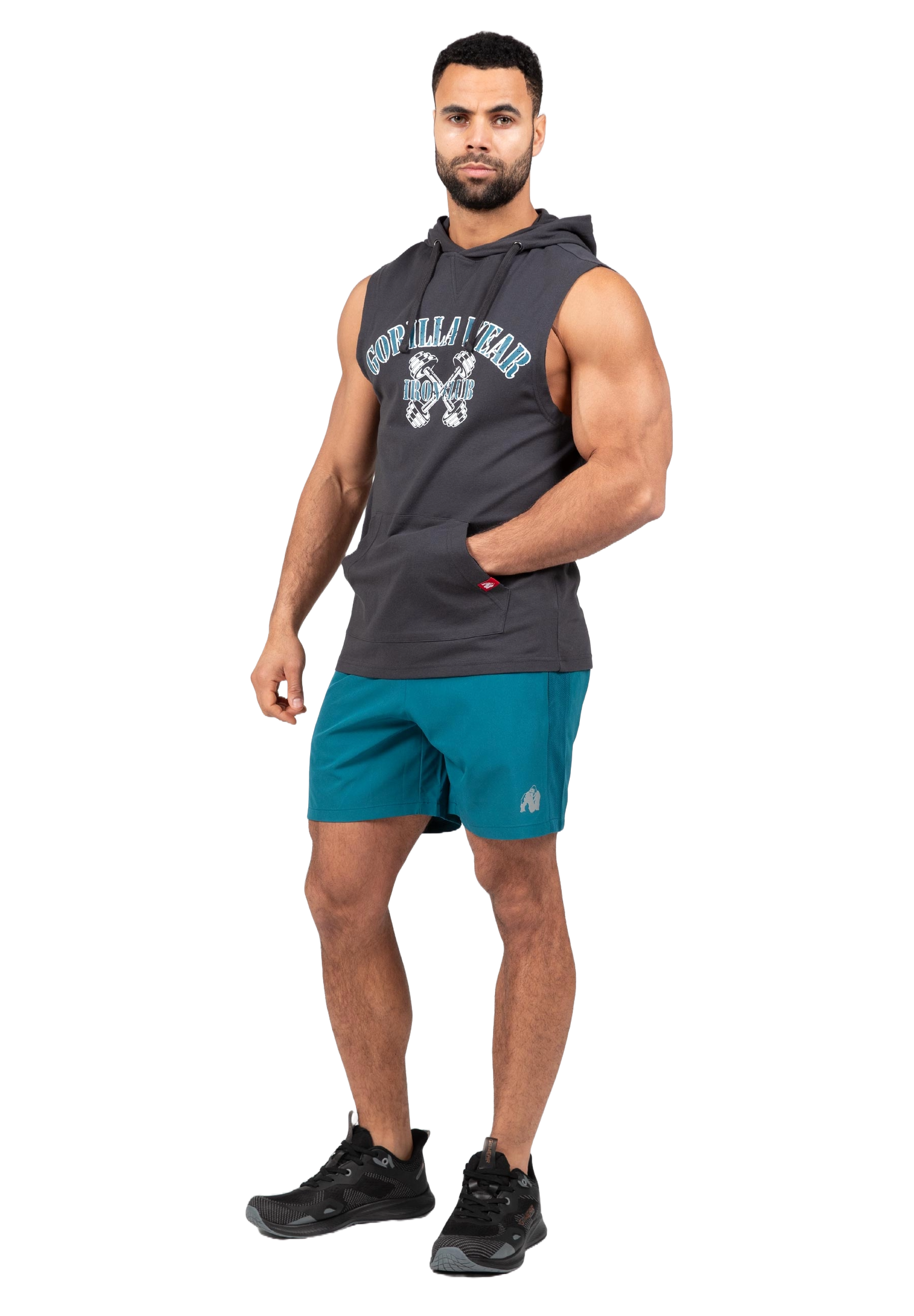 Chico S/L Hooded T-Shirt, dark grey - 5