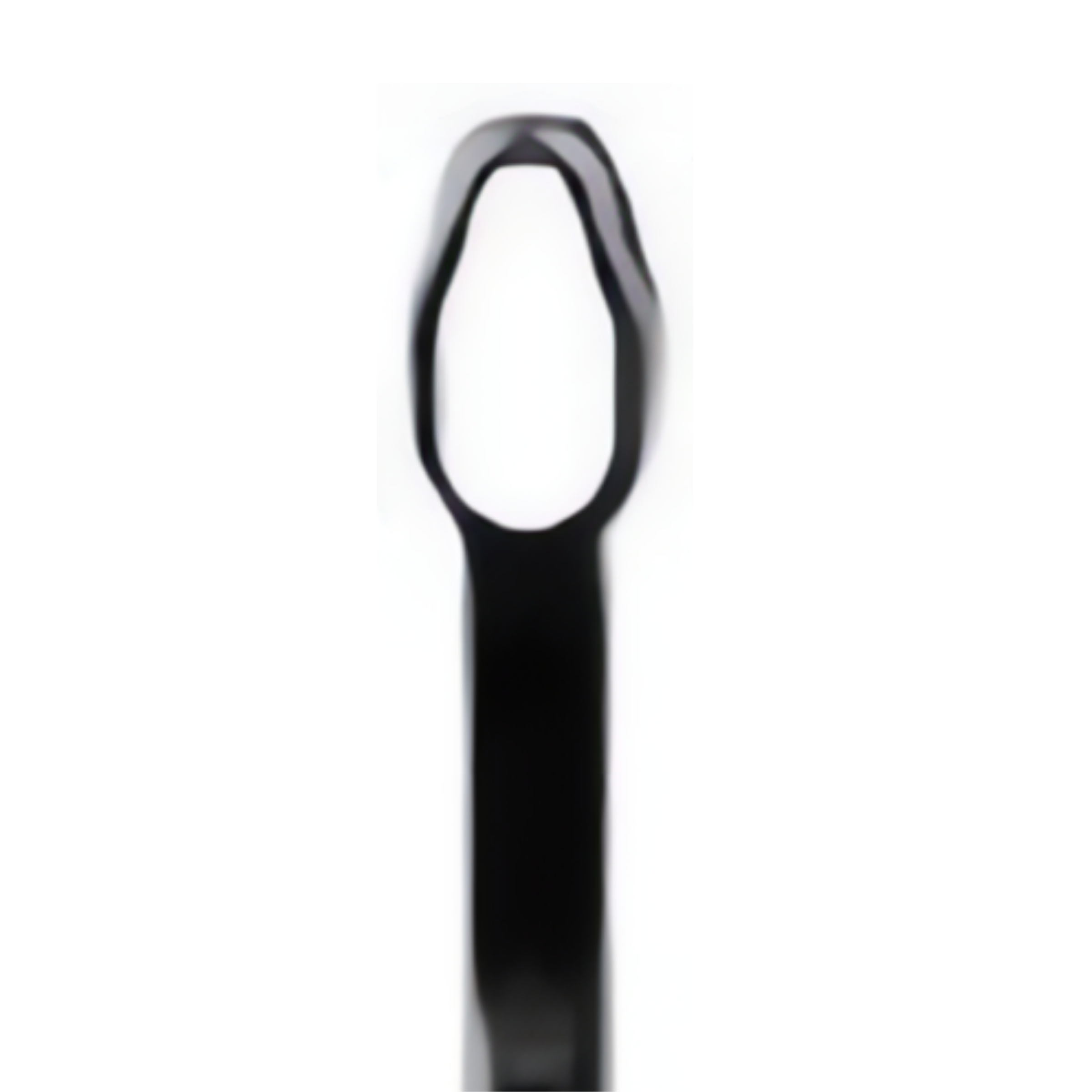 Microscopic HD Mouth Mirror, 3x9mm, Black, UltraThin 0.7mm